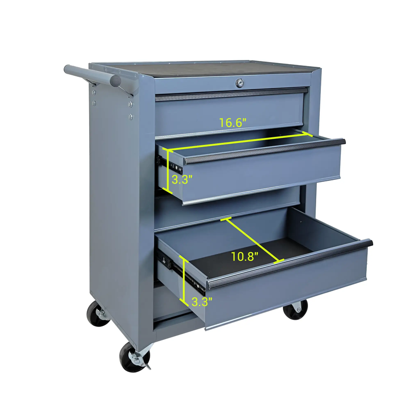 Rolling Metal Tool Chest with 6 Drawers by HouseOfZazla