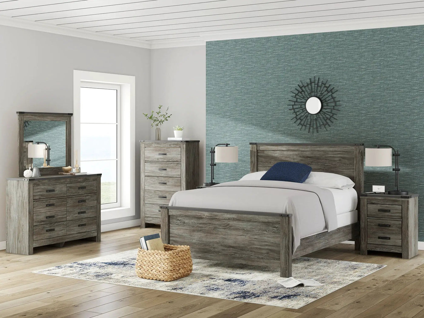 Frandern - Panel Bedroom Set by Unique Piece Furniture