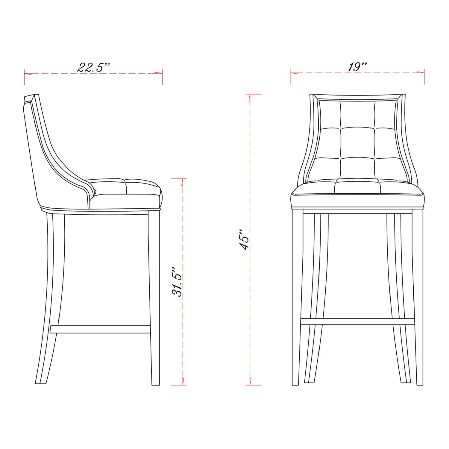 Fifth Avenue - Stool by HouseOfZazla