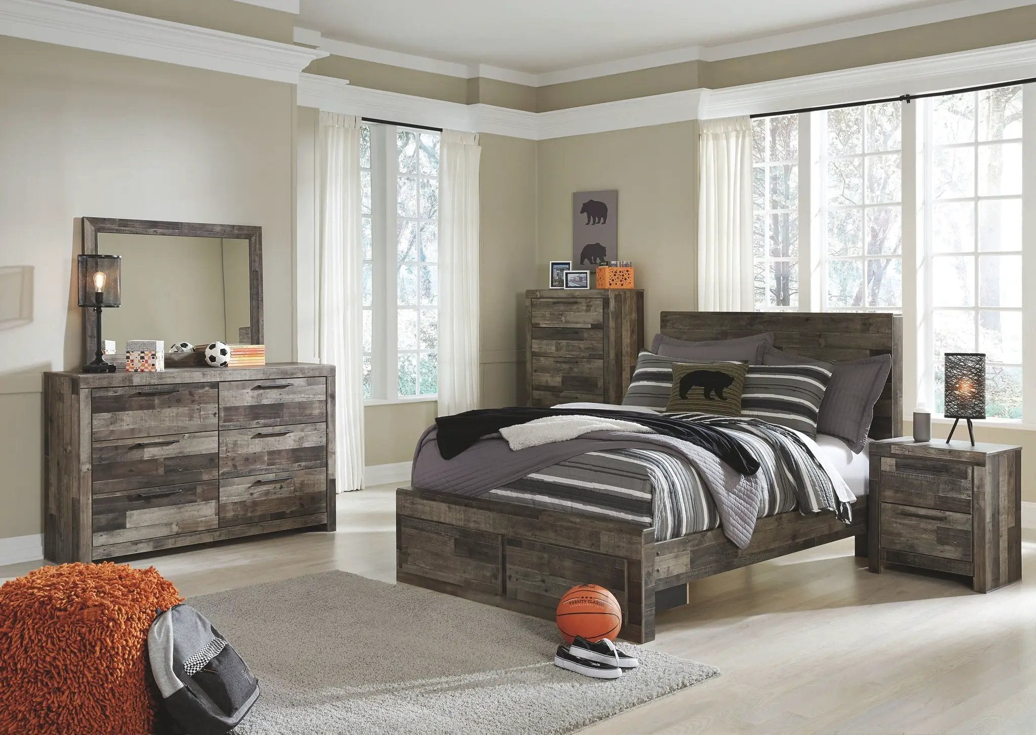 Derekson - Youth Panel Bedroom Set by Unique Piece Furniture