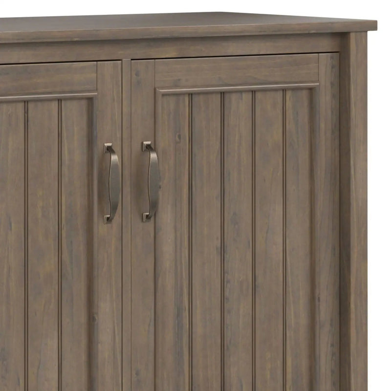 Lev - Wide Storage Cabinet - Smoky Brown by HouseOfZazla