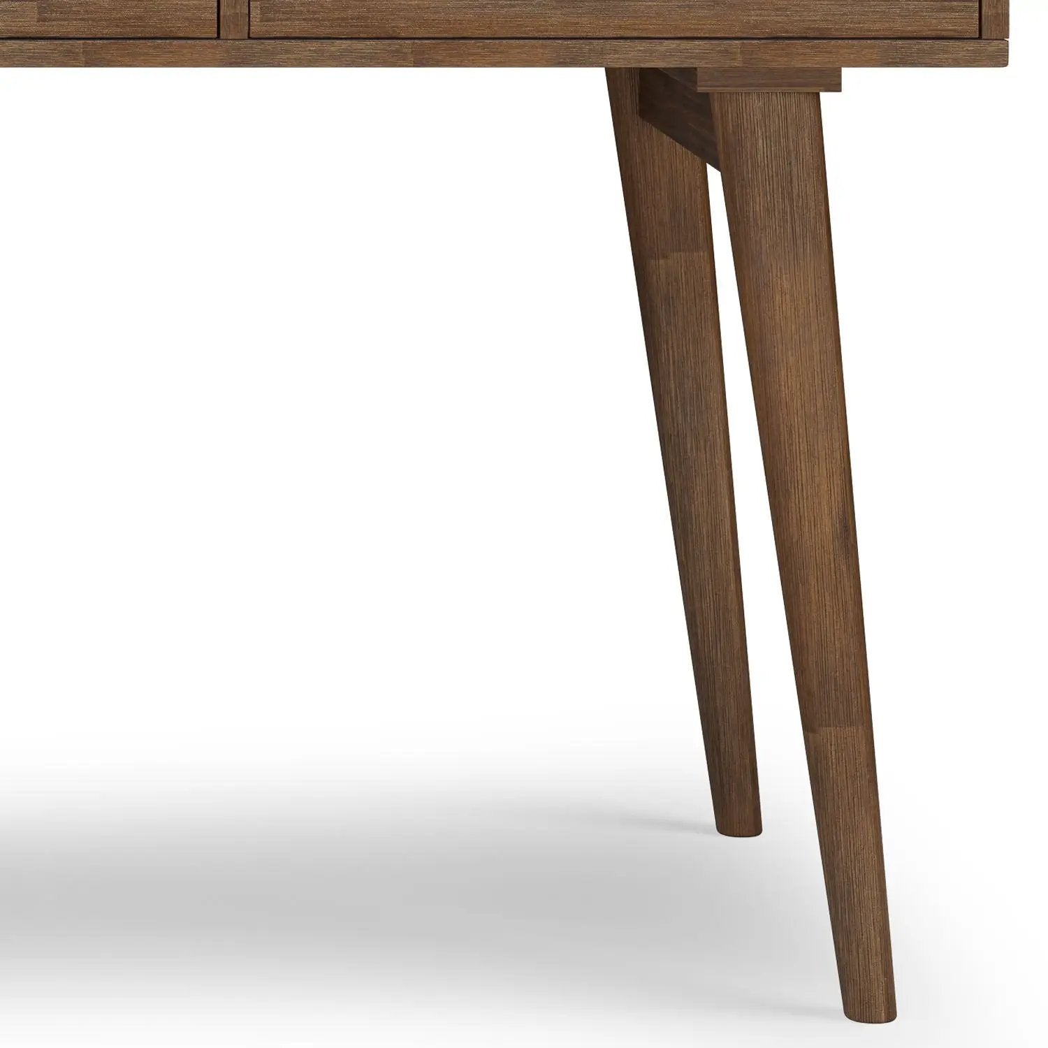 Clarkson - Desk - Rustic Natural Aged Brown by HouseOfZazla