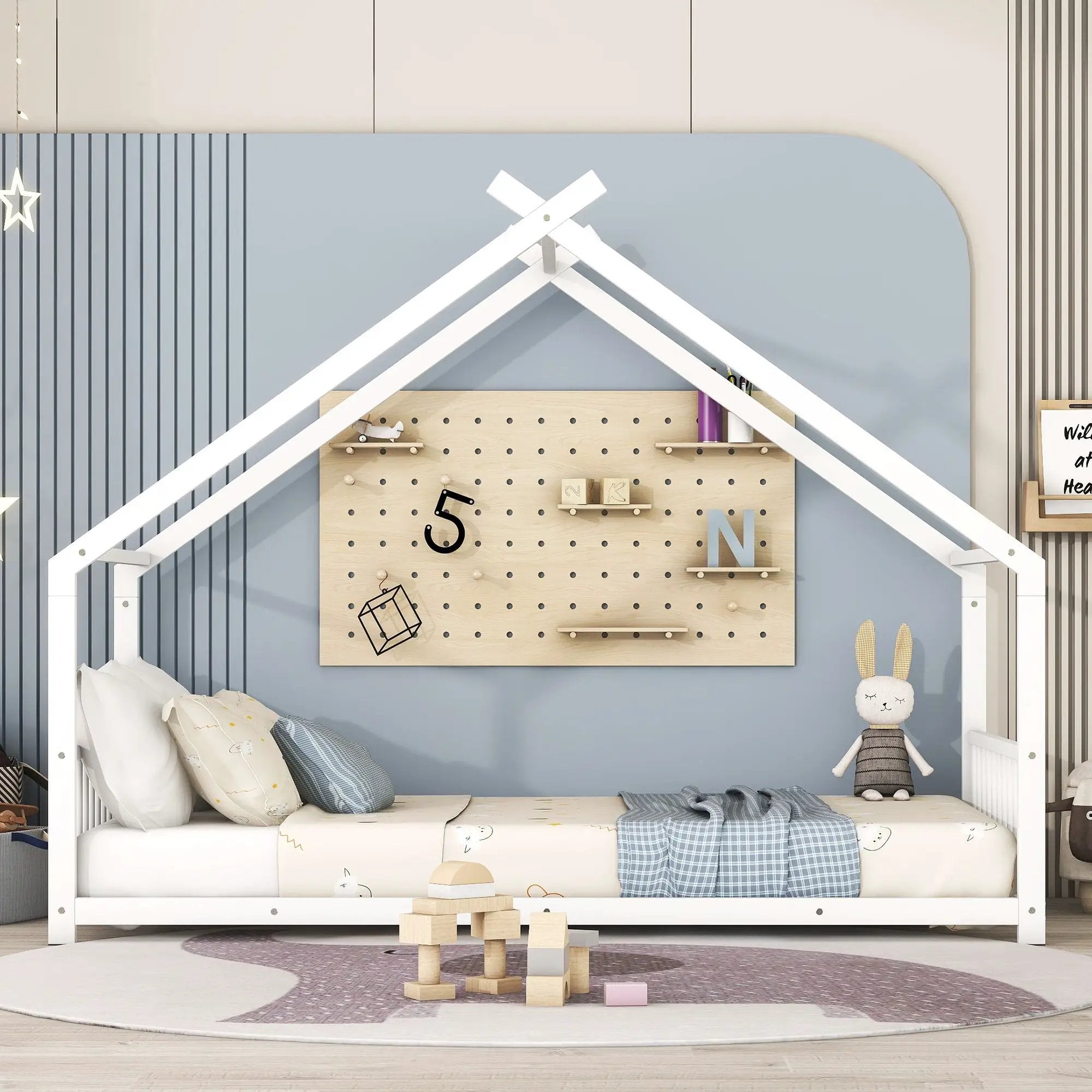 Metal House Bed by HouseOfZazla