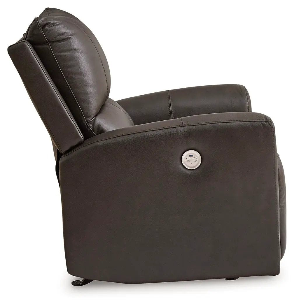 Boxmere - Power Rocker Recliner - Storm by Unique Piece Furniture