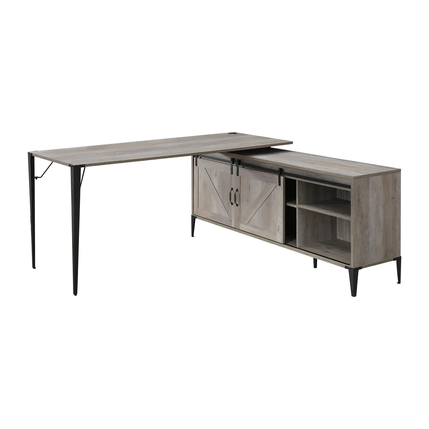 Zakwani - Writing Desk w/USB by Unique Piece Furniture