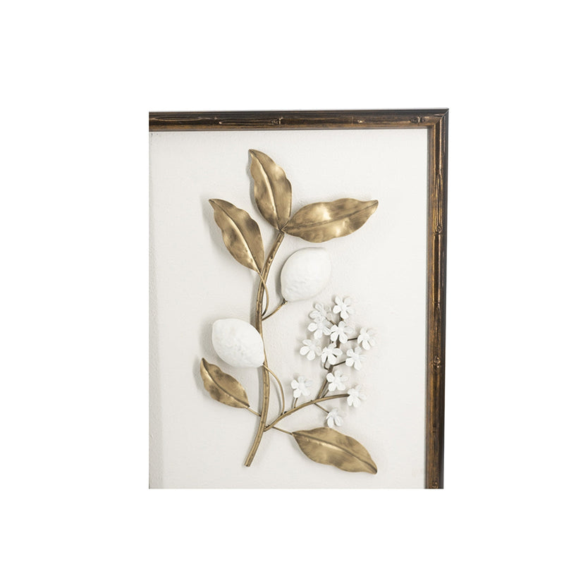 Set of 2 Distressed Brown Frame Decorative Accessories by HouseOfZazla