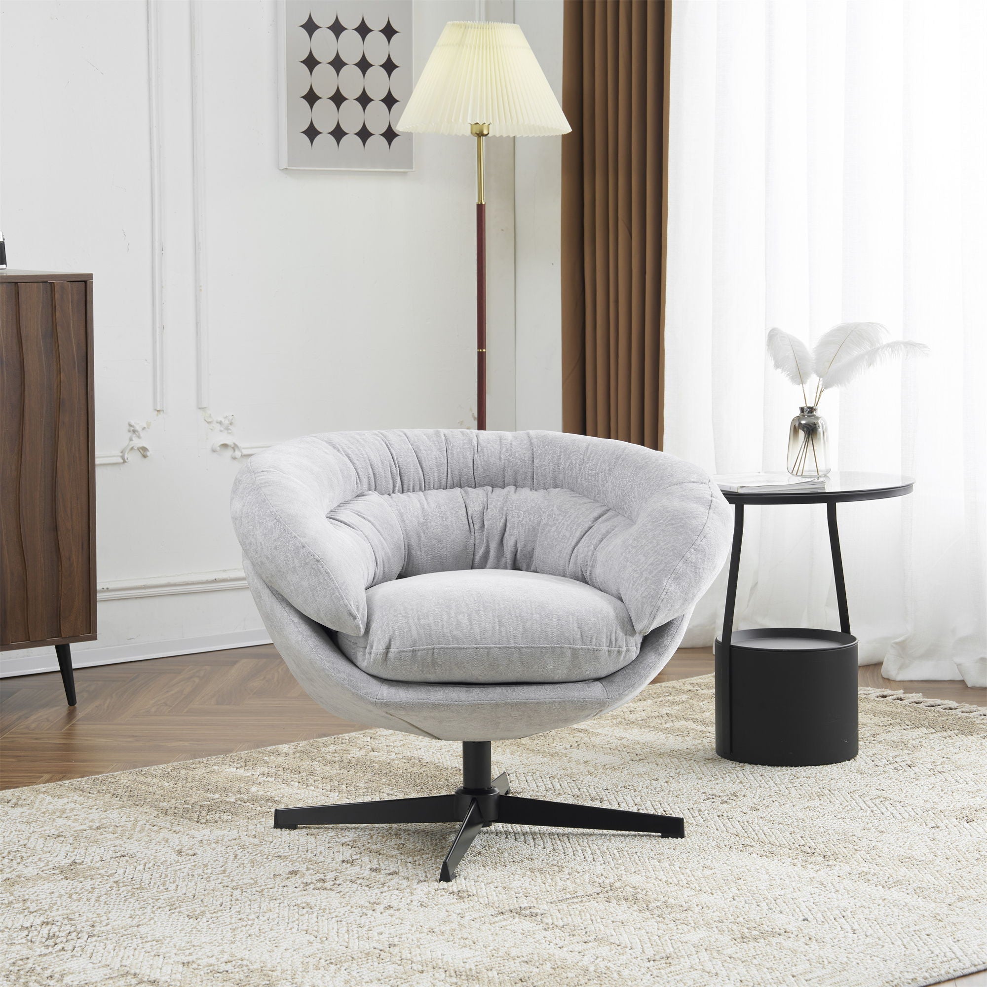 Modern Office Chair With 360 Degree Swivel by HouseOfZazla