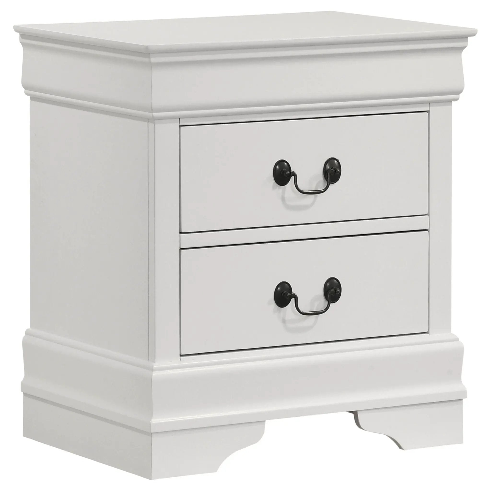 Louis Philippe 4-piece Eastern King Bedroom Set White by Unique Piece Furniture