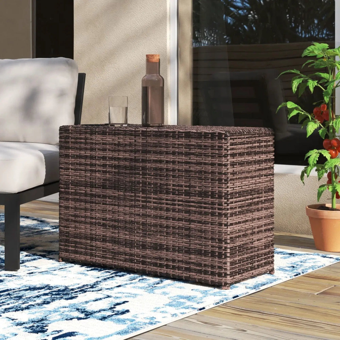 Outdoor Side Table, Functional Design by Unique Piece Furniture