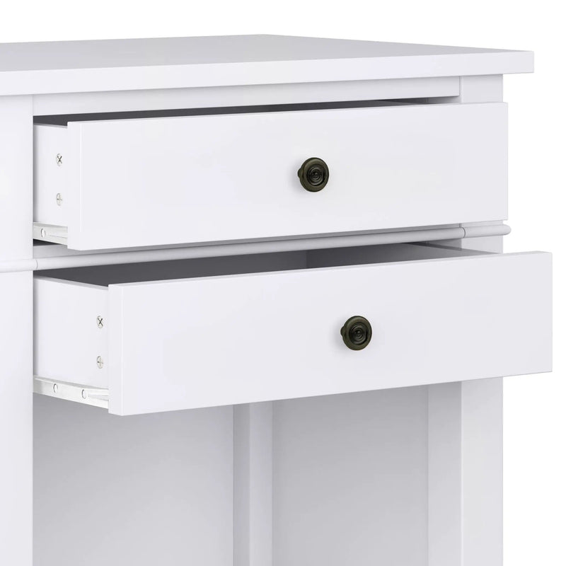 Carlton - Bedside Table, Handcrafted by HouseOfZazla