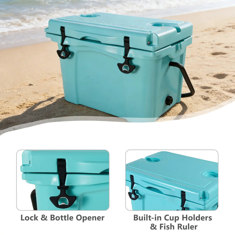 25QT Portable Insulated Cooler by HouseOfZazla