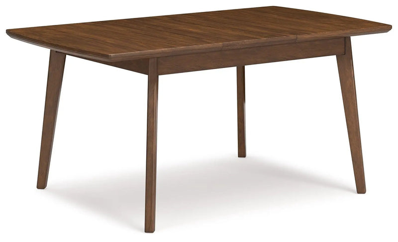 Lyncott - Rectangular Dining Room Butterfly Extension Table - Brown by Unique Piece Furniture