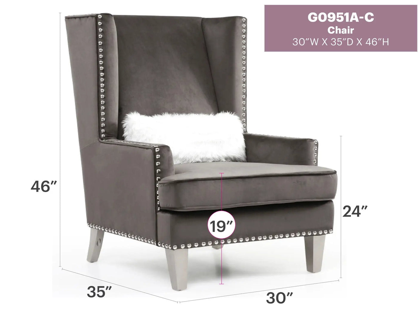 Elegant Traditional Accent Chair by Unique Piece Furniture
