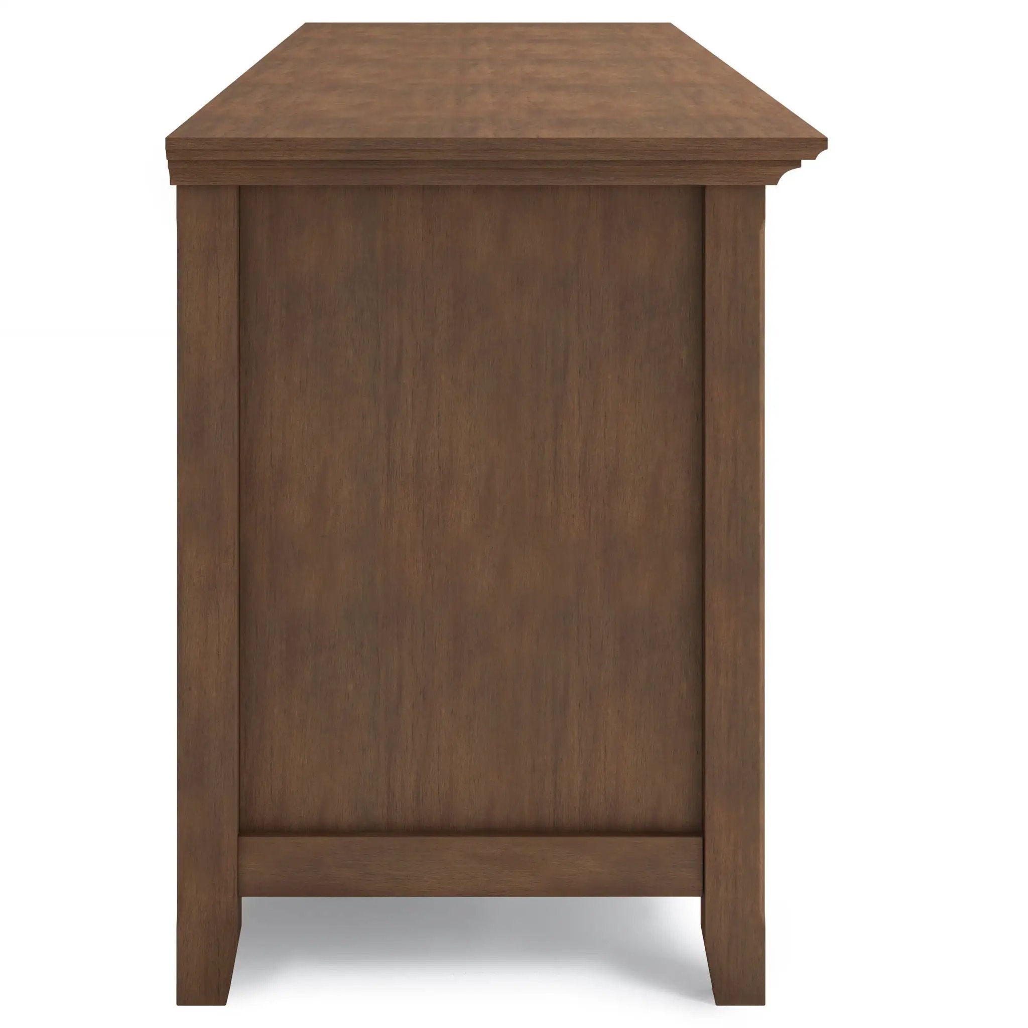 Amherst - Wide TV Media Stand - Rustic Natural Aged Brown by Unique Piece Furniture