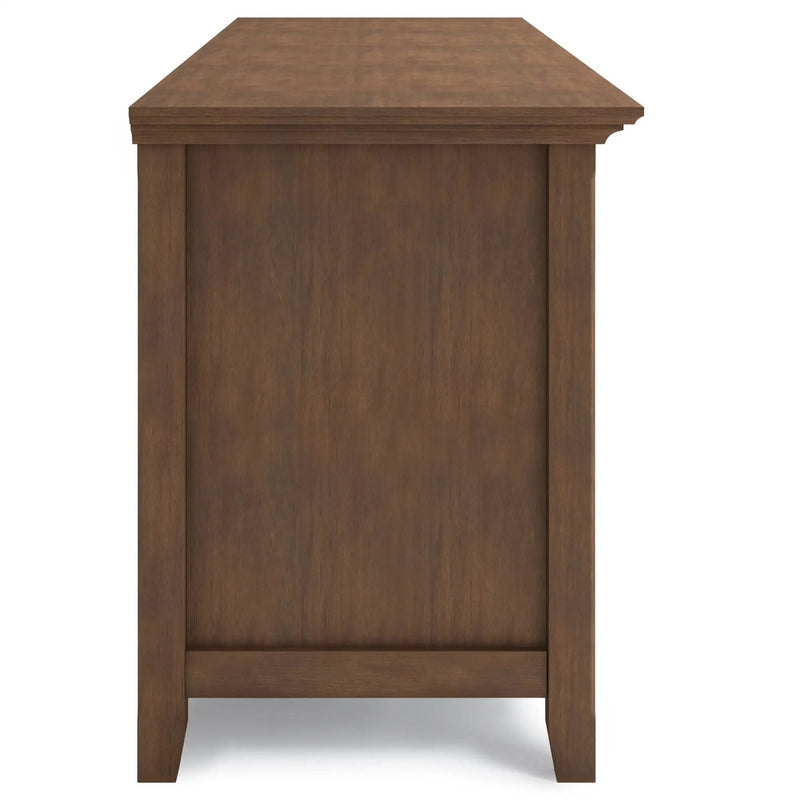 Amherst - Wide TV Media Stand - Rustic Natural Aged Brown by Unique Piece Furniture