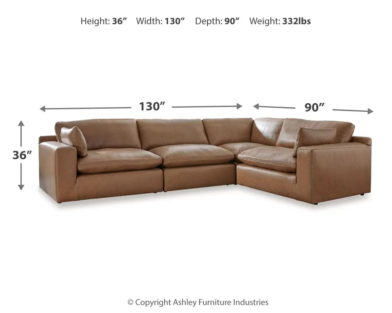 Emilia - Sectional by Unique Piece Furniture