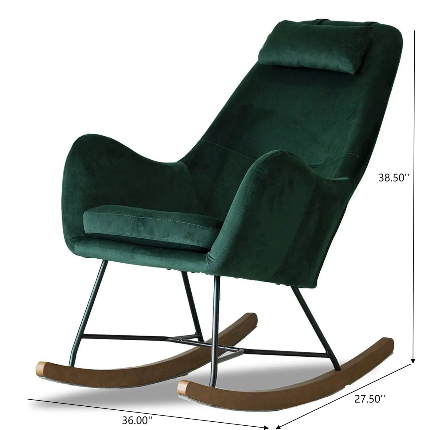 Chel - Mid-Century Modern Rocking Chair by HouseOfZazla