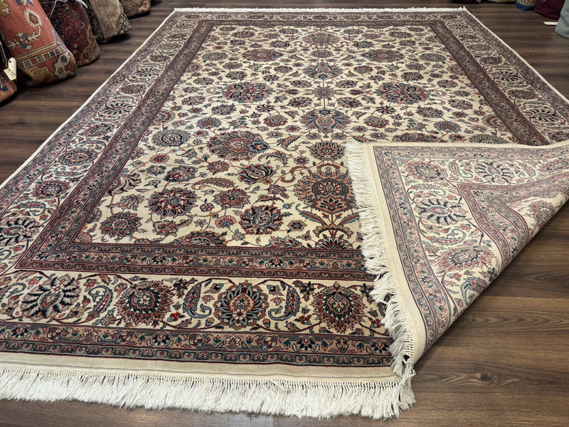 Pak Persian Rug 9x12, Allover Pattern, Fine Handmade Oriental Carpet by Jewel Rugs