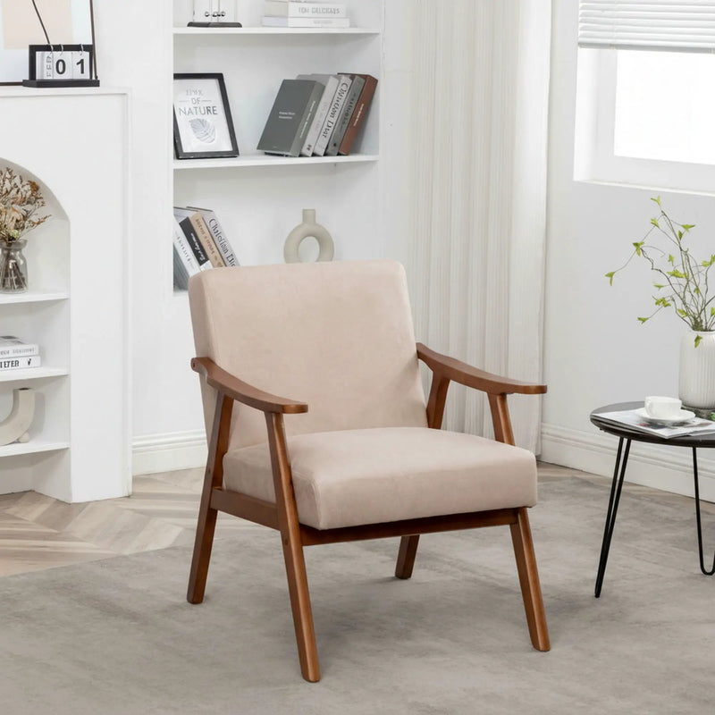 Accent Chair, Classic Mid Century Modern For Extra Seating by HouseOfZazla