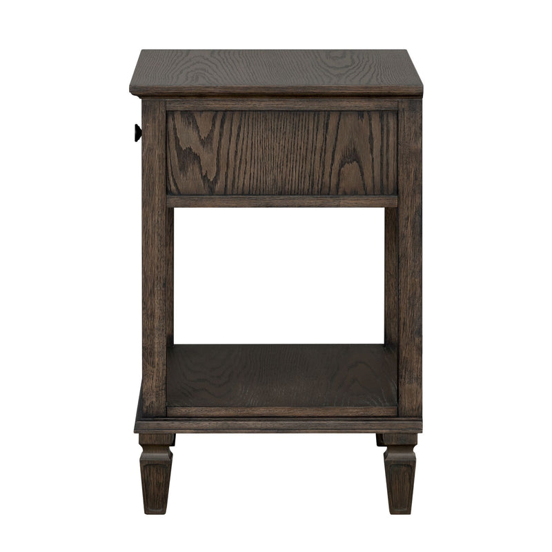 Victoria - Bedside Table With Drawer And Shelf by HouseOfZazla