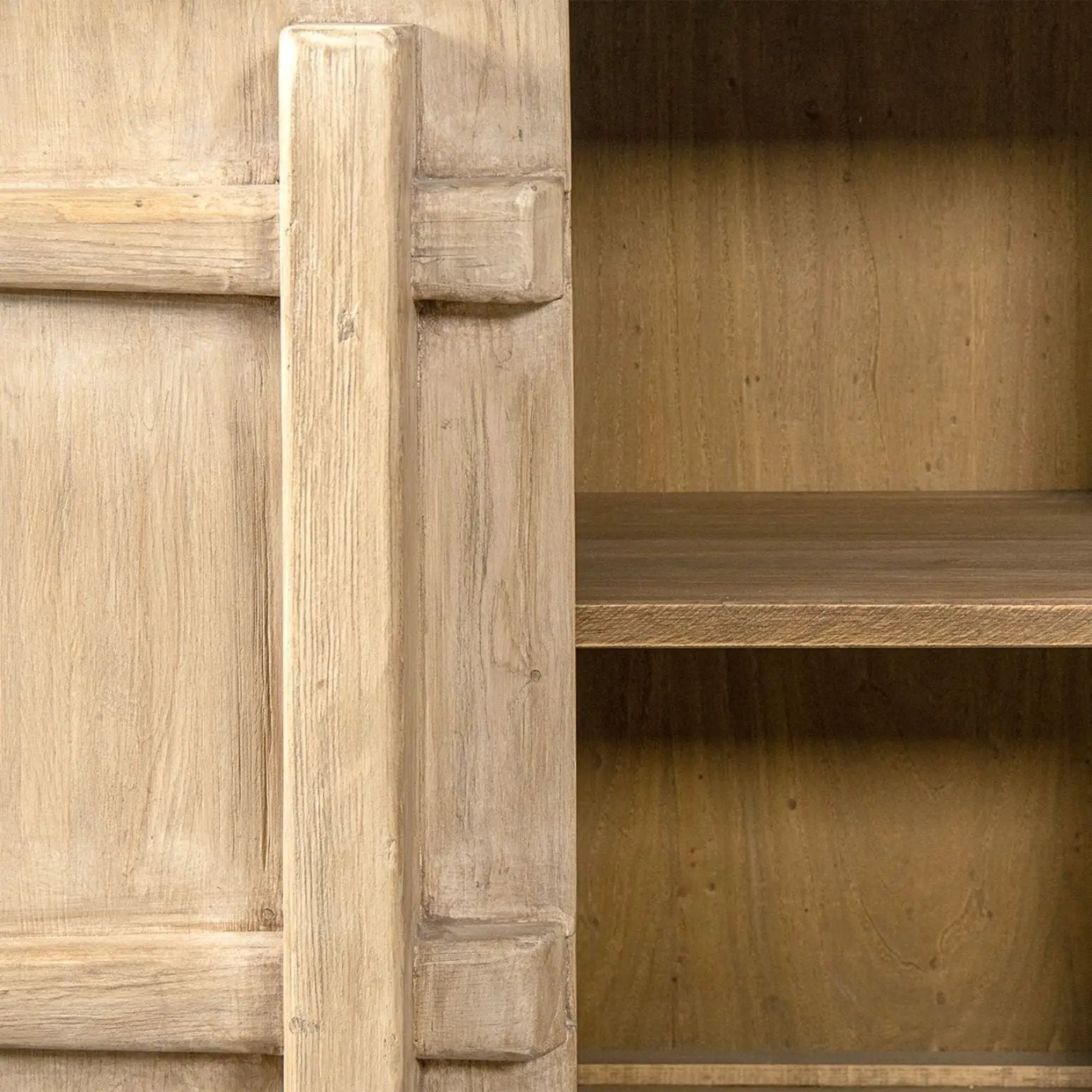 Rowan - 4 Door Sideboard Cabinet - Natural by HouseOfZazla