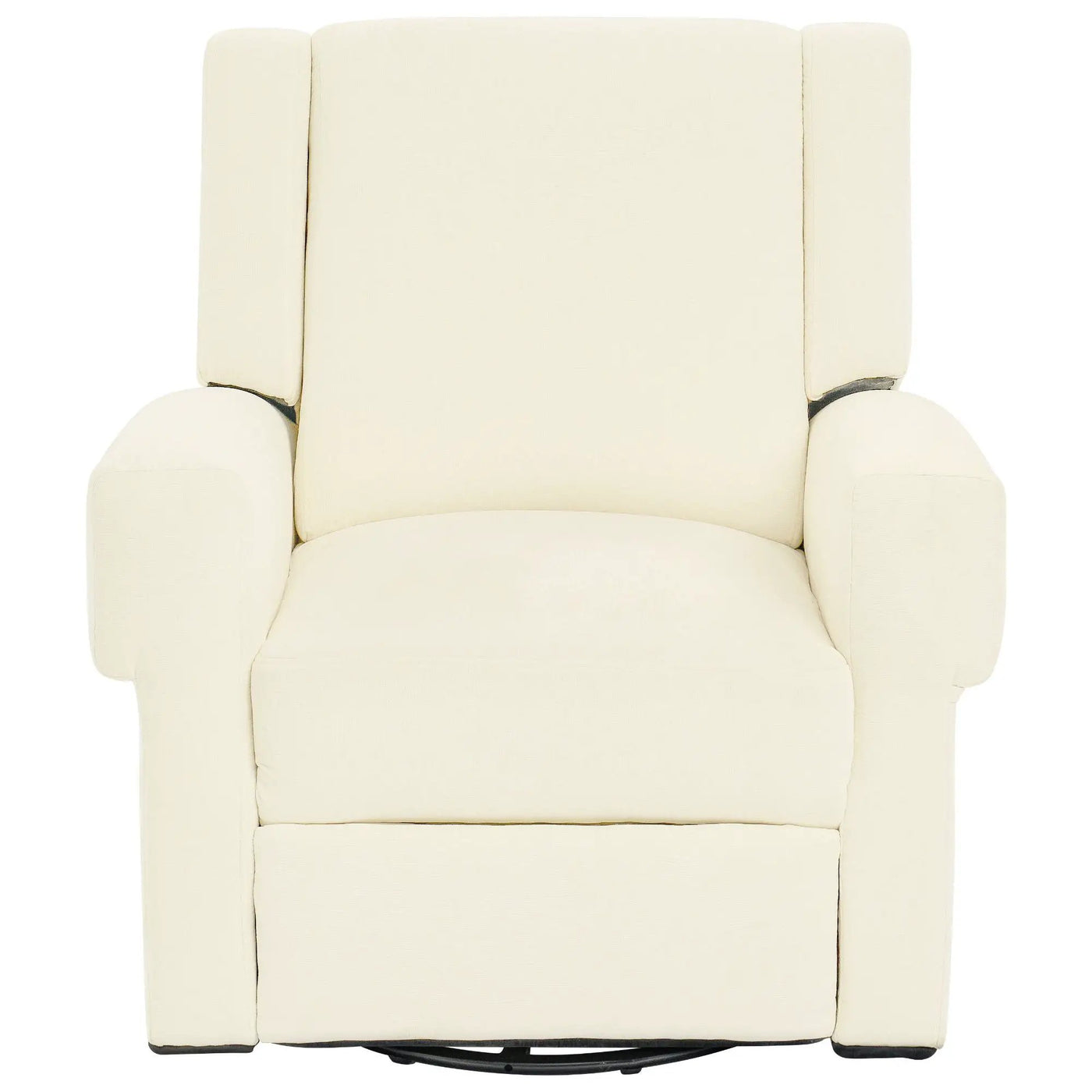 Manual Recliner Chair With Swivel Rocker Function, Dual Recline Angles by Unique Piece Furniture