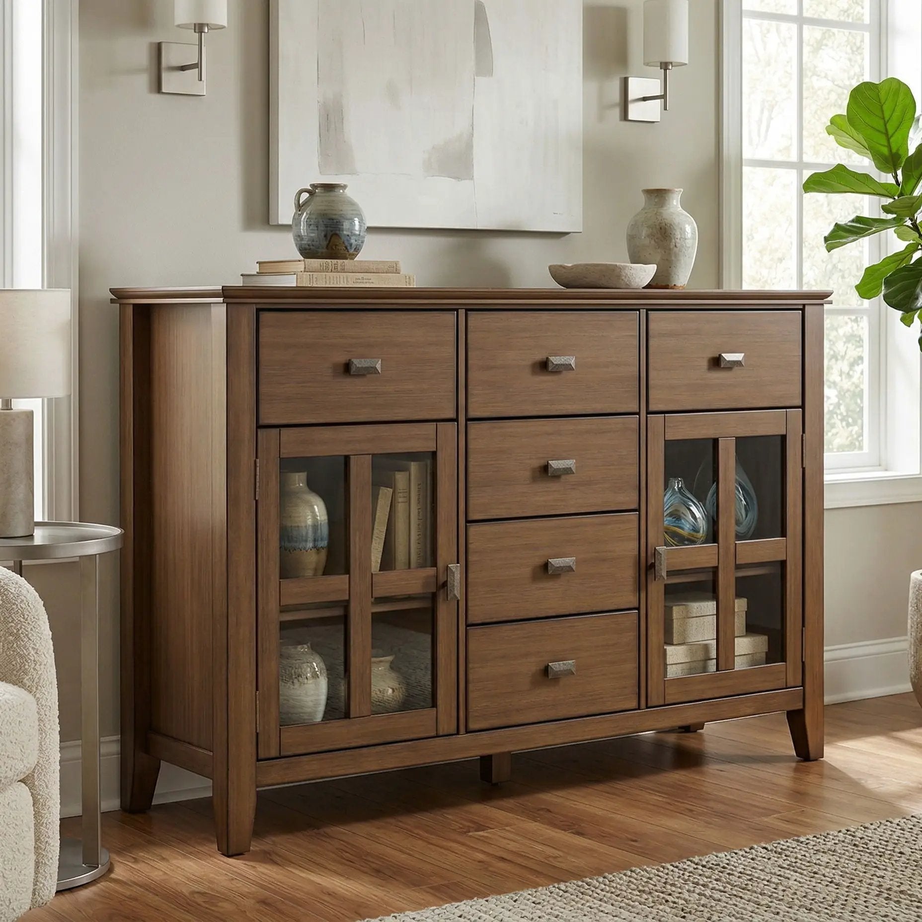 Artisan - Sideboard Buffet - Rustic Brown by HouseOfZazla