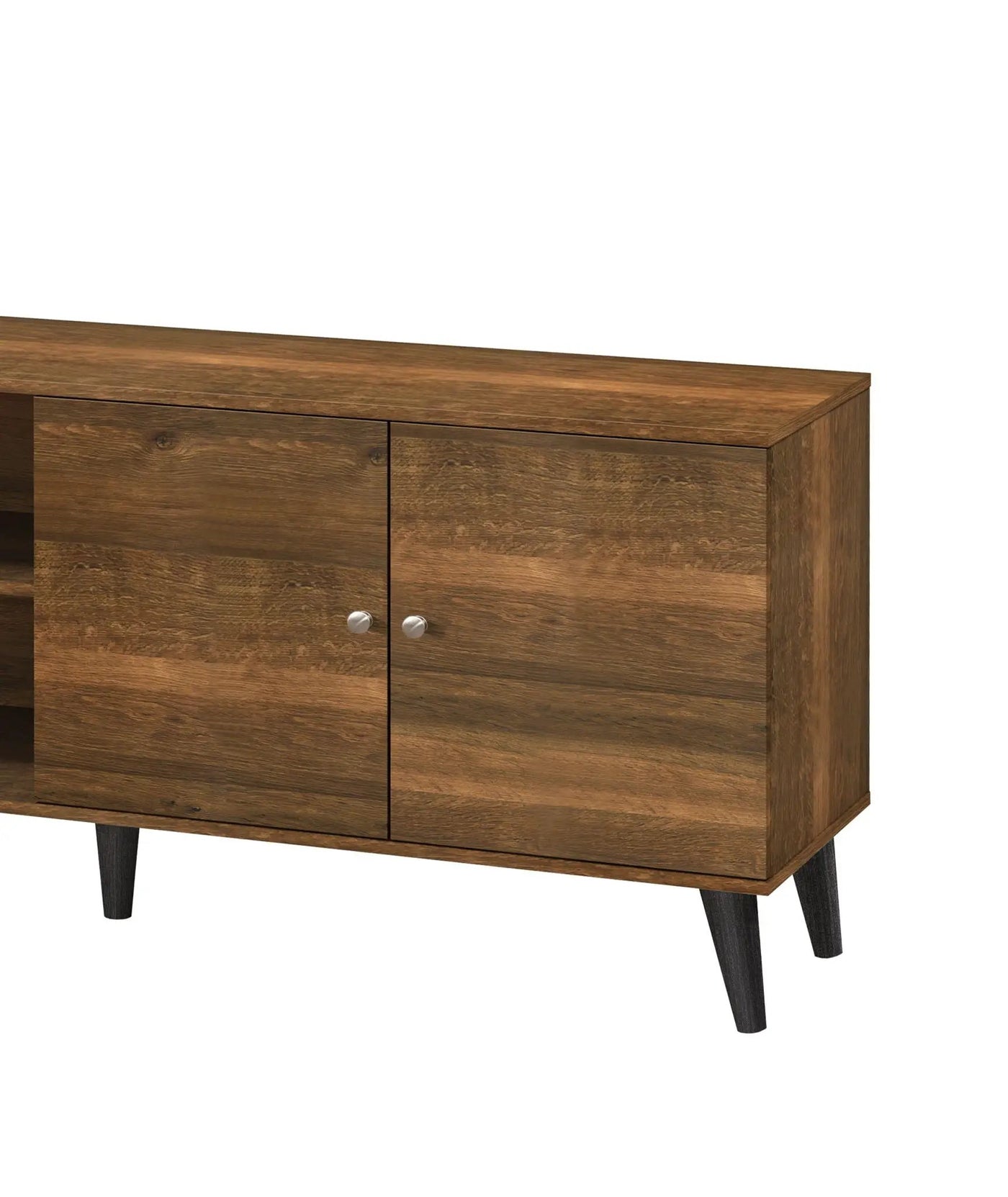 Amidon - TV Stand, With 2 Storage Shelves And 1 Cabinet by HouseOfZazla