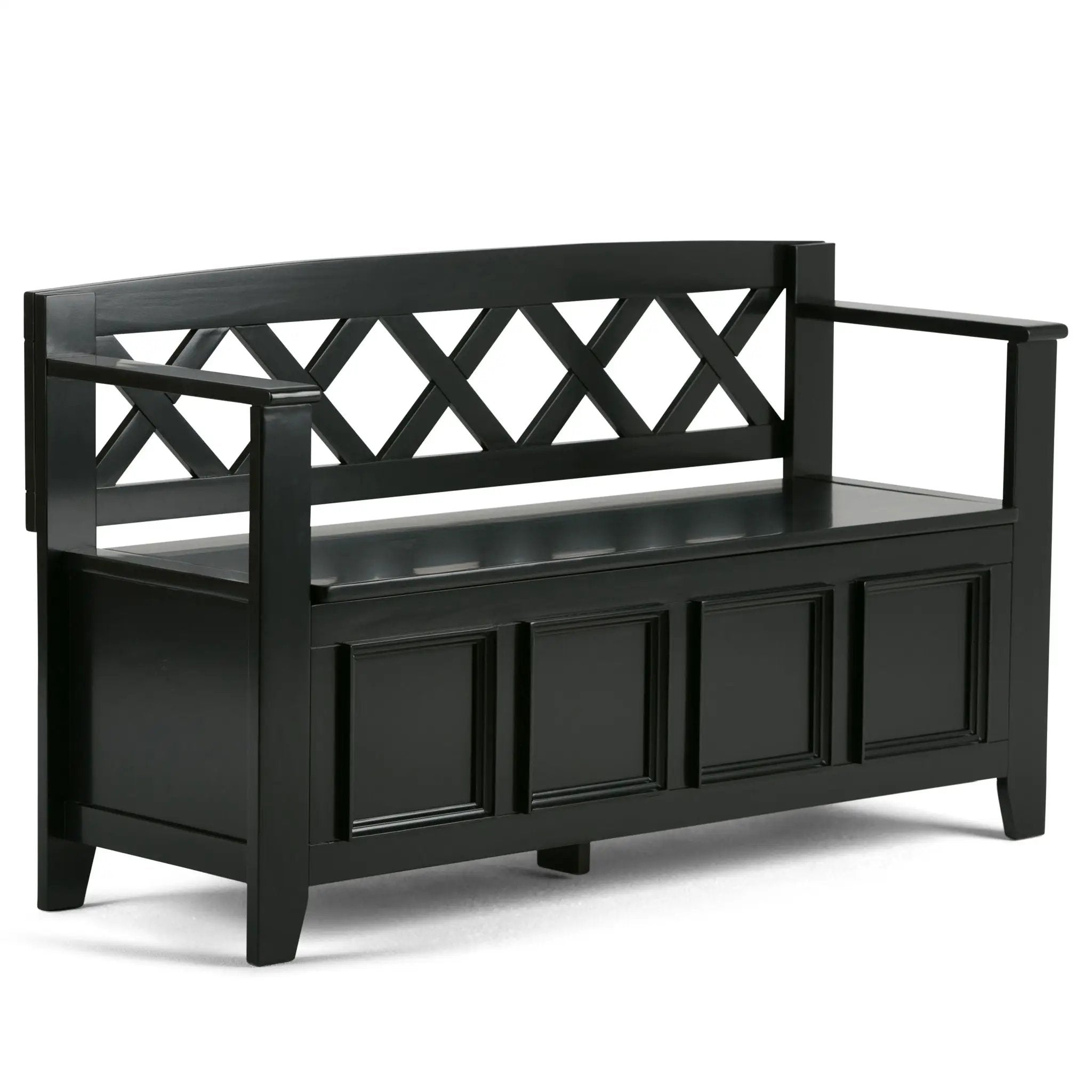 Amherst - Handcrafted Entryway Storage Bench by Unique Piece Furniture