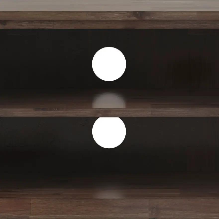 Lowry - TV Media Stand - Rustic Natural Aged Brown by Unique Piece Furniture