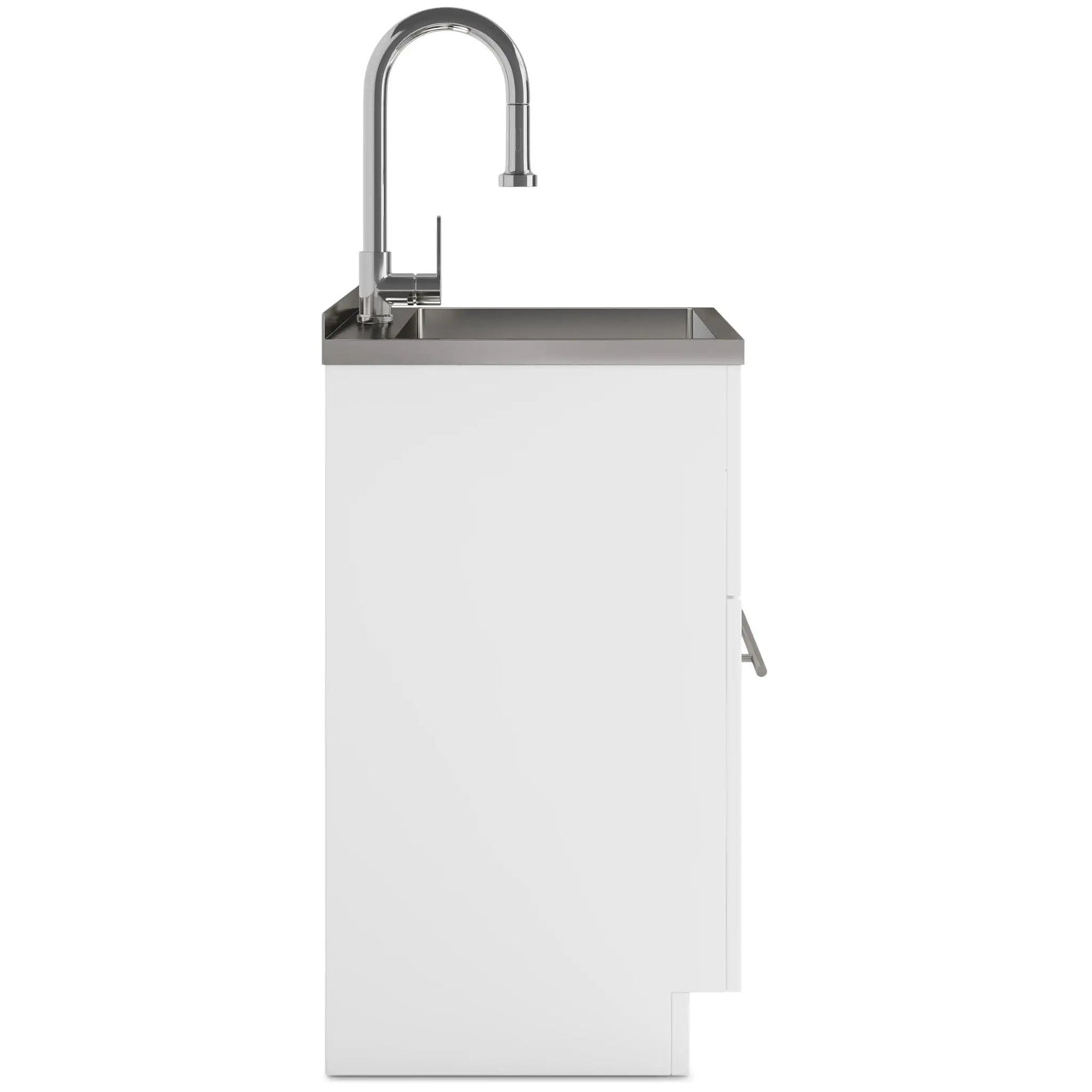 Metro - Laundry Cabinet & Faucet And Stainless Steel Sink by Unique Piece Furniture