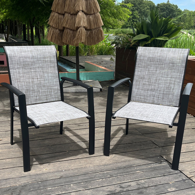 VRSHWO Garden Patio Chairs Set of 2 by HouseOfZazla