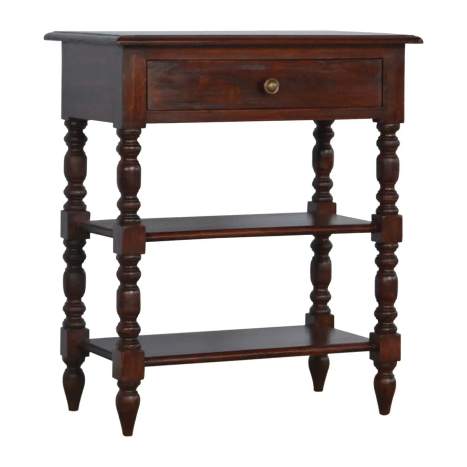 Turned Legs Side Table by HouseOfZazla