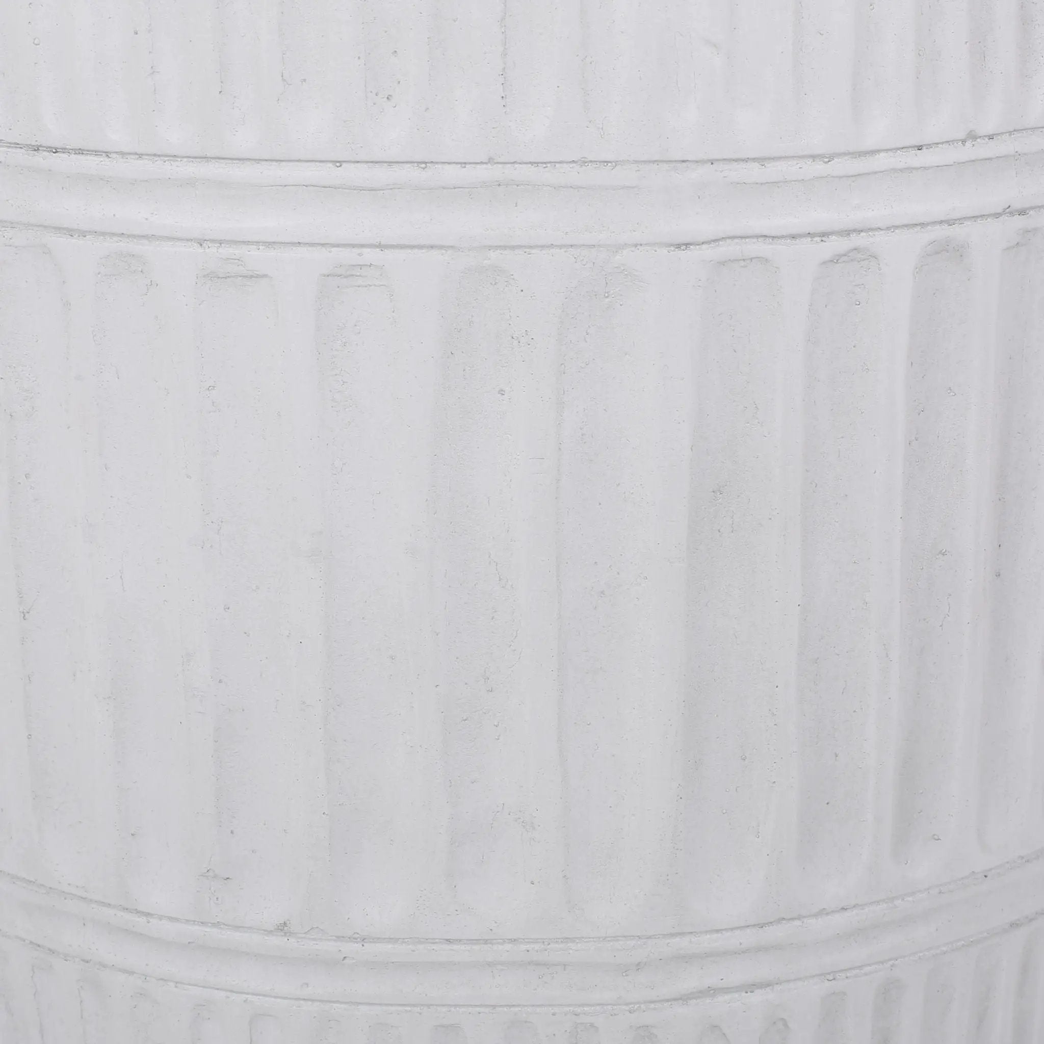 Outdoor Patio End Table - Antique White by HouseOfZazla