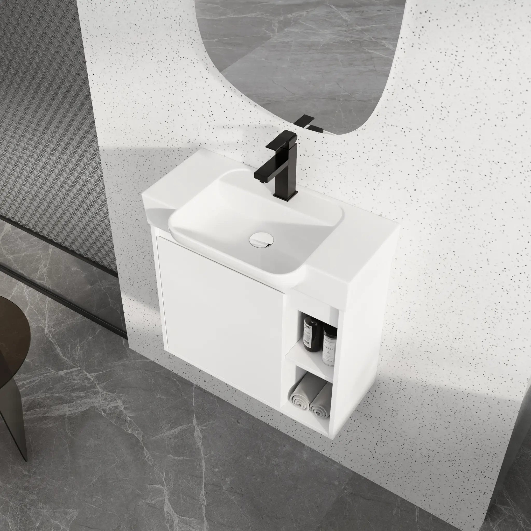 24'' Wall-Mounted Bathroom Vanity by HouseOfZazla