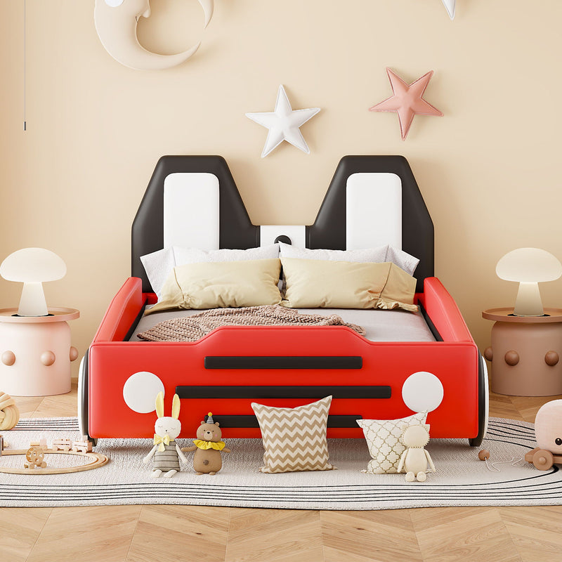 High Quality Race Car Shaped Platform Bed & Wheels by HouseOfZazla
