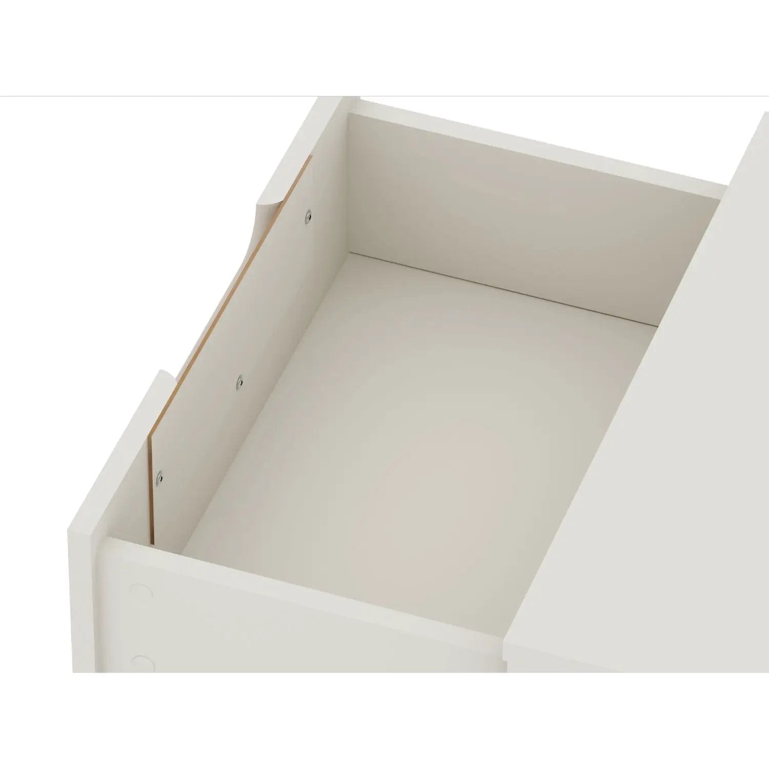 Rockefeller - Nightstand With 2 Drawers - Off White by HouseOfZazla