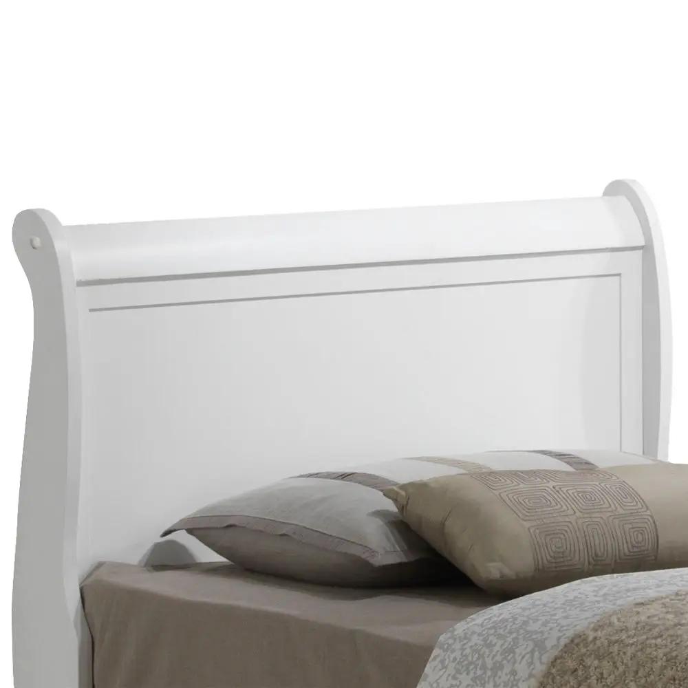Sleigh Bed With Low Footboard by HouseOfZazla