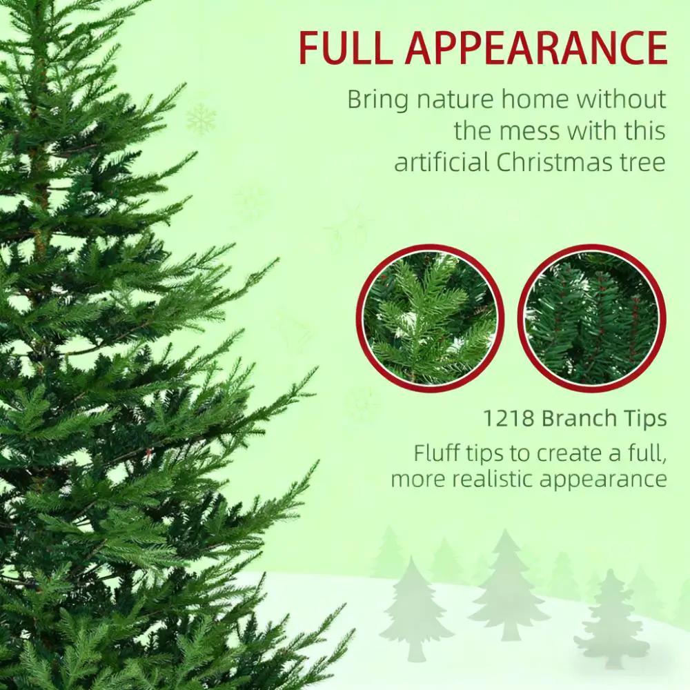 Nordic Pine Hinged Christmas Tree by HouseOfZazla