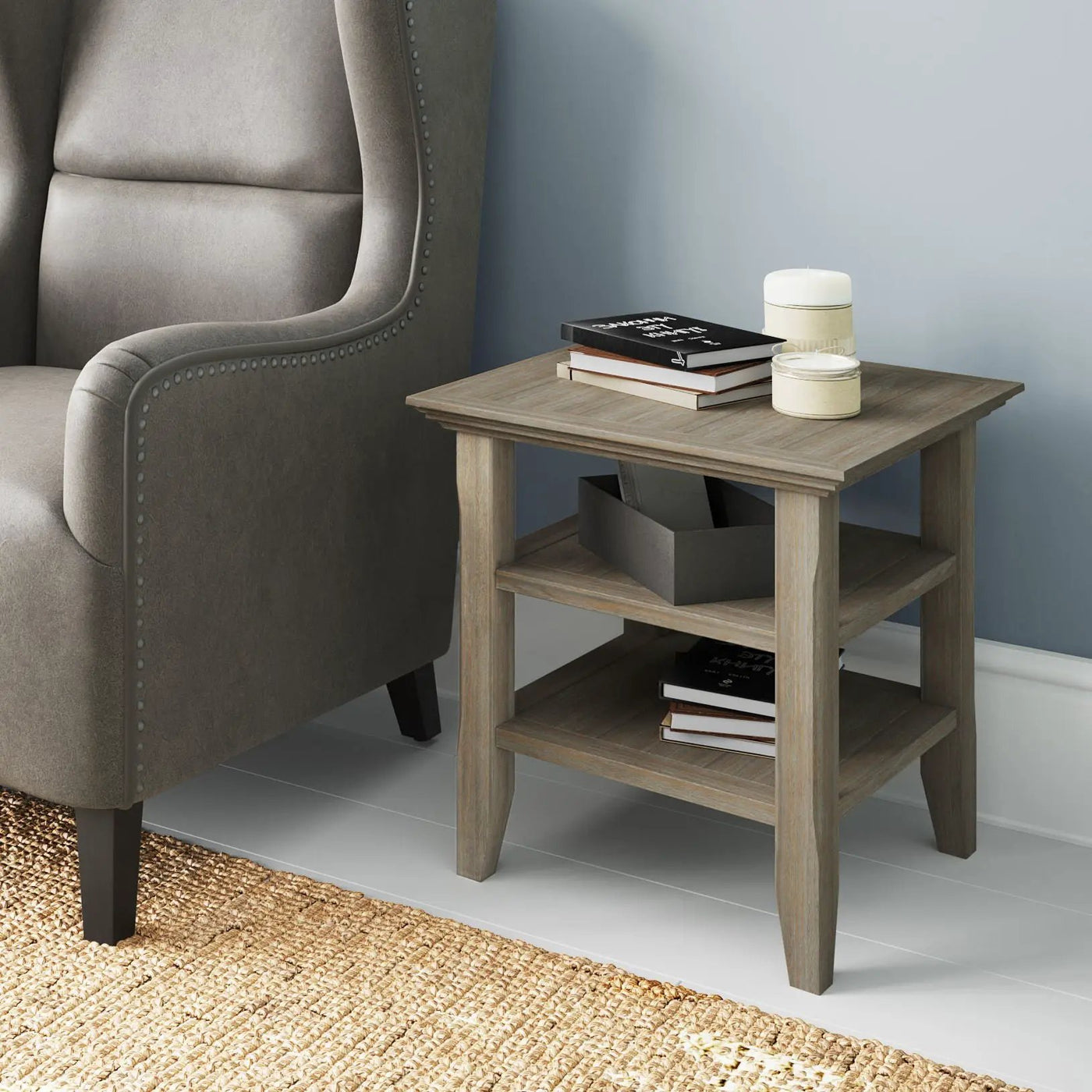 Acadian - Handcrafted End Table by Unique Piece Furniture