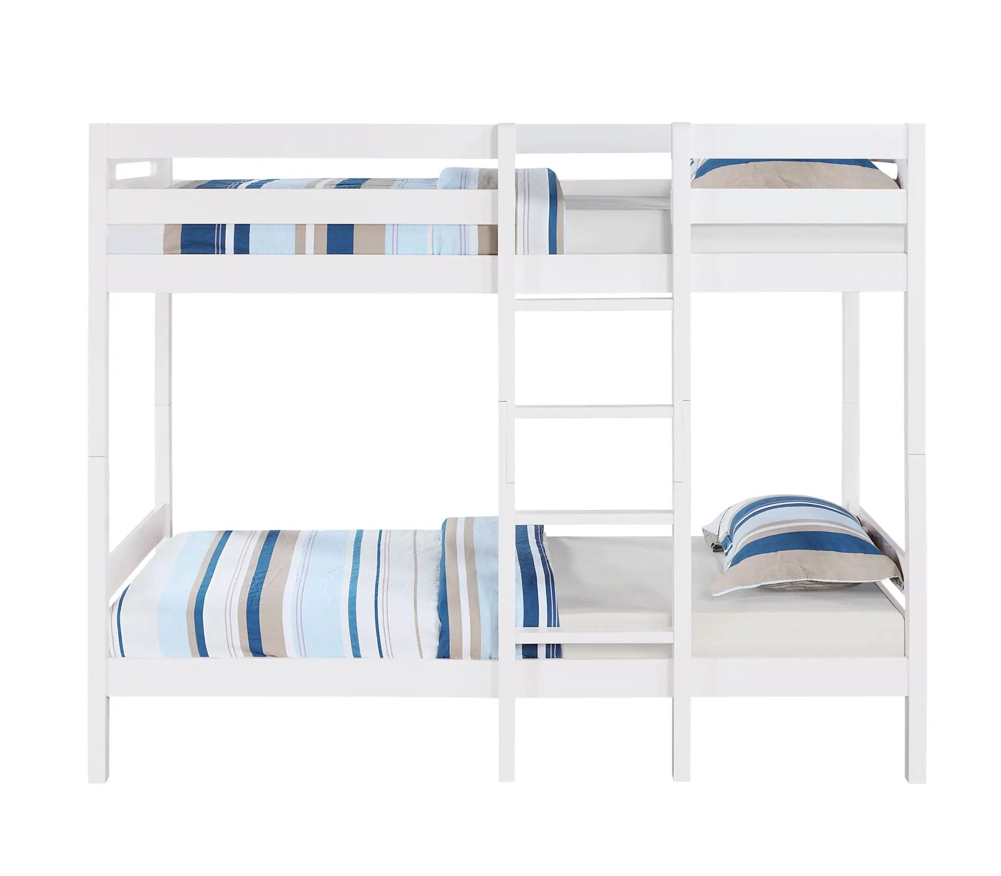 Esin - Twin Twin Bunk Bed - White by Unique Piece Furniture