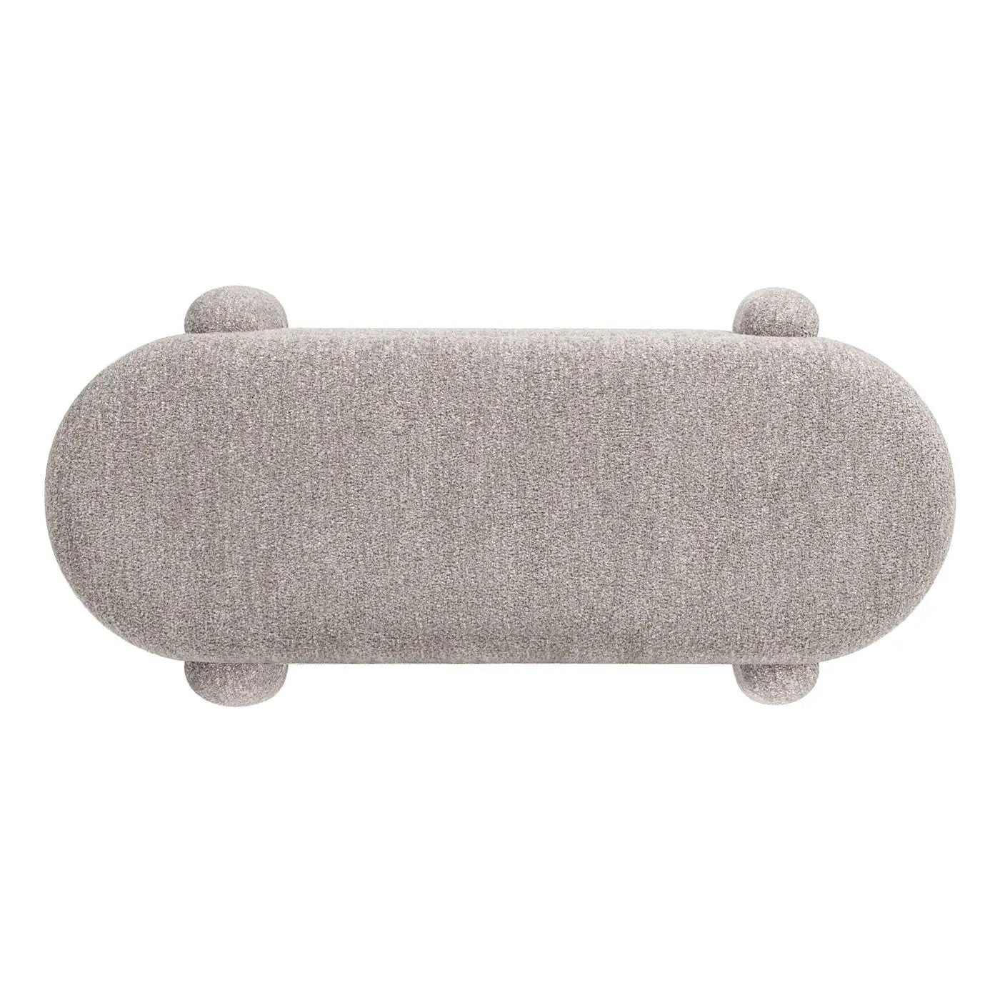 Hugo - Oval Fully Upholstered Storage Bench by Unique Piece Furniture