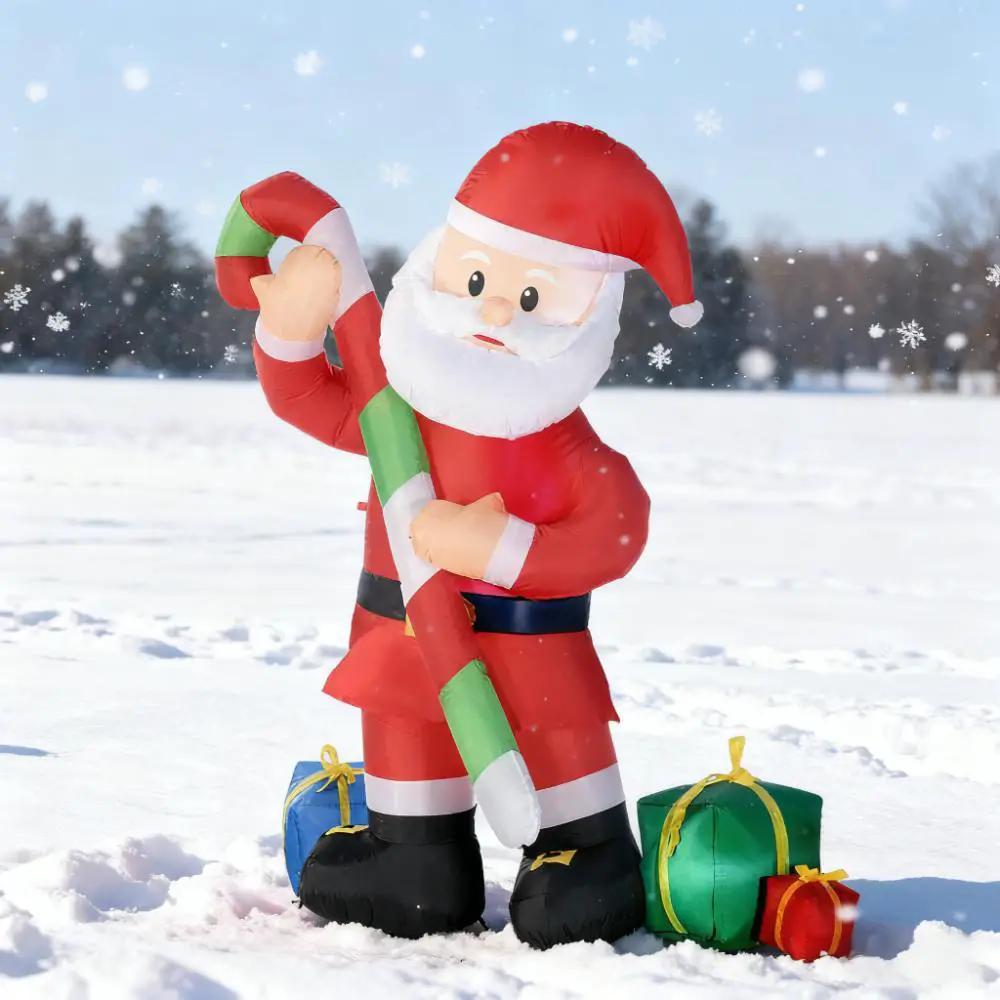 6ft Inflatable Santa Claus Christmas Decoration by HouseOfZazla