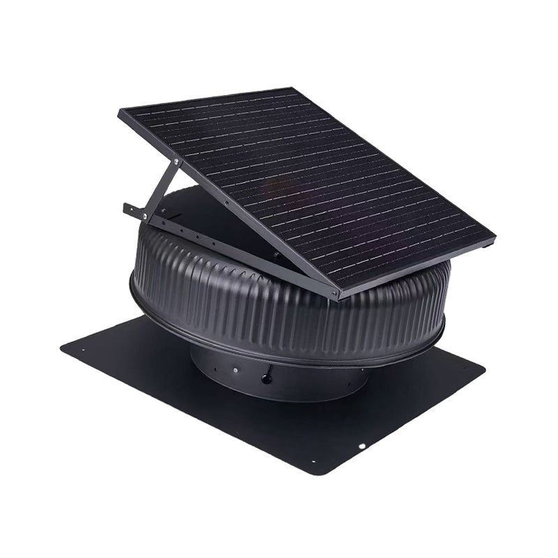 12" Adjustable Solar Roof Vent Fan with Remote Control by HouseOfZazla