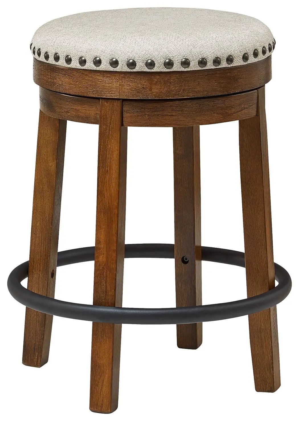 Valebeck - Upholstered Swivel Stool by Unique Piece Furniture