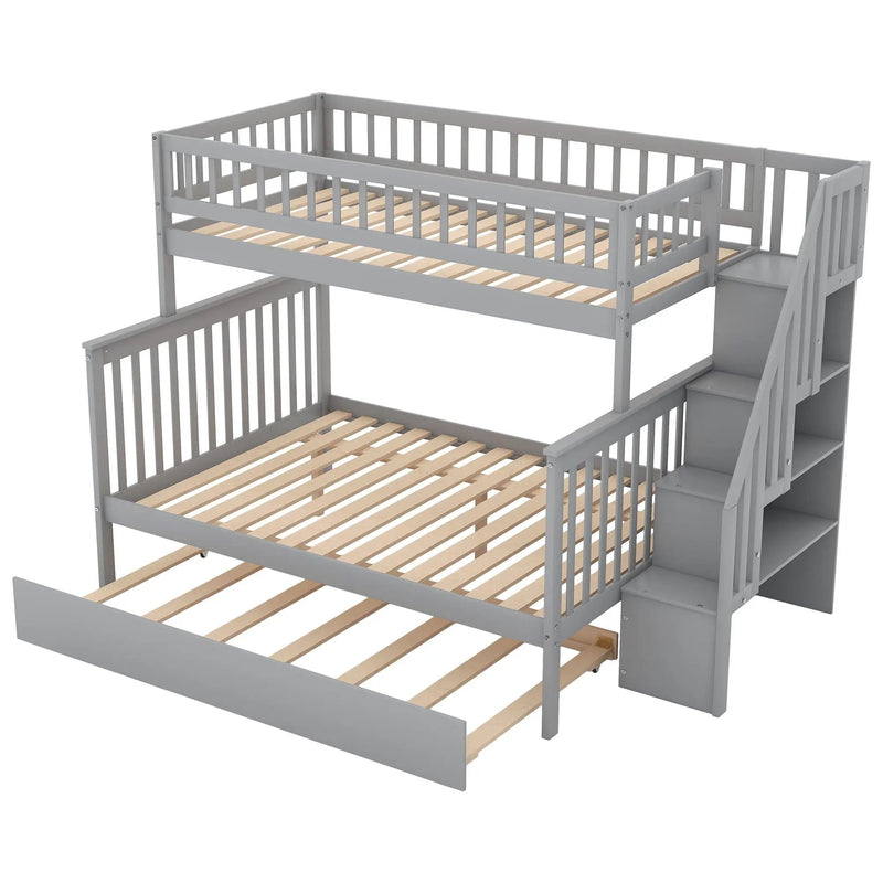 Bunk Bed With Staircase by Unique Piece Furniture