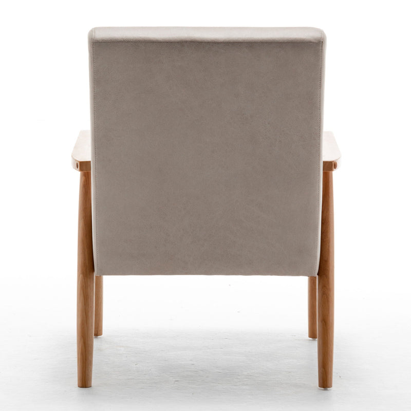 Wide Classic Mid-Century Modern Arm Chair by HouseOfZazla