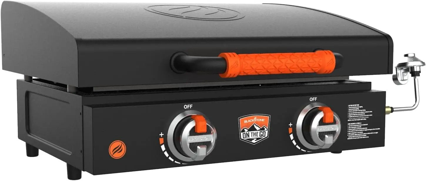 Blackstone 2224 On-The-Go 22" Omnivore Tabletop Griddle with Hood by GreenHaven Gardens