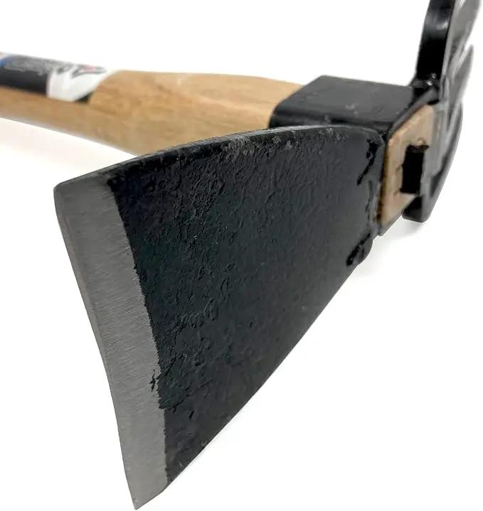HACHIEMON Japanese Craftsmanship Garden Hand Tool Hoe and Cultivator Hand Tiller - Sturdy and Sharp by GreenHaven Gardens