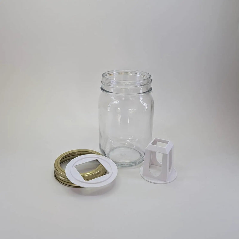 Grow Cubes for Hydroponic System/Compatible with Gardyn (10 Grow Cubes + 10 MJ Adapters) by GreenHaven Gardens